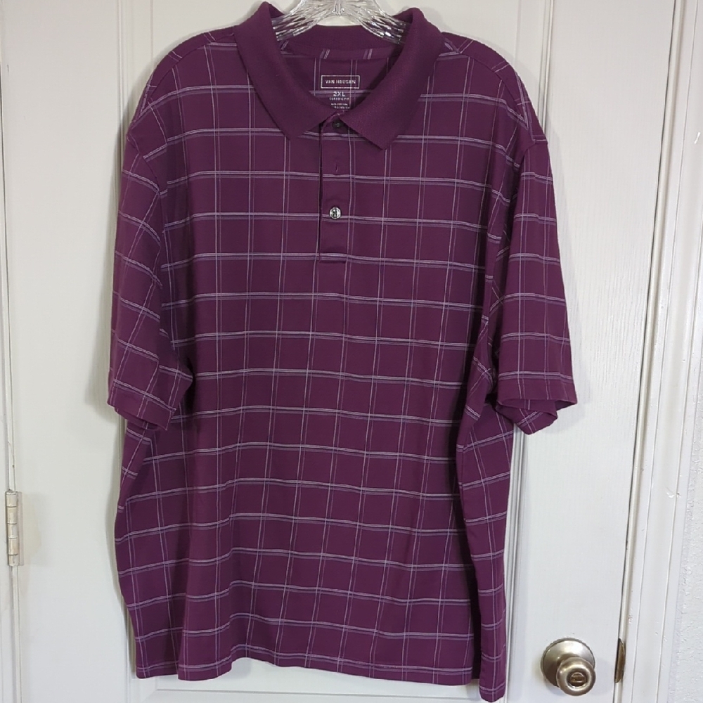 Van Heusen Polo Shirt 2xl EUC